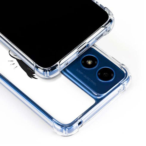 Looney Tunes Daffy Duck Youre Despicable Moto G 5G (2024) Clear Case